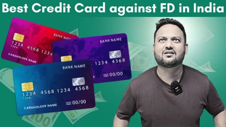 best credit card against FD in India